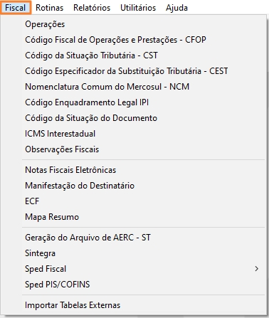 Manual Fiscal