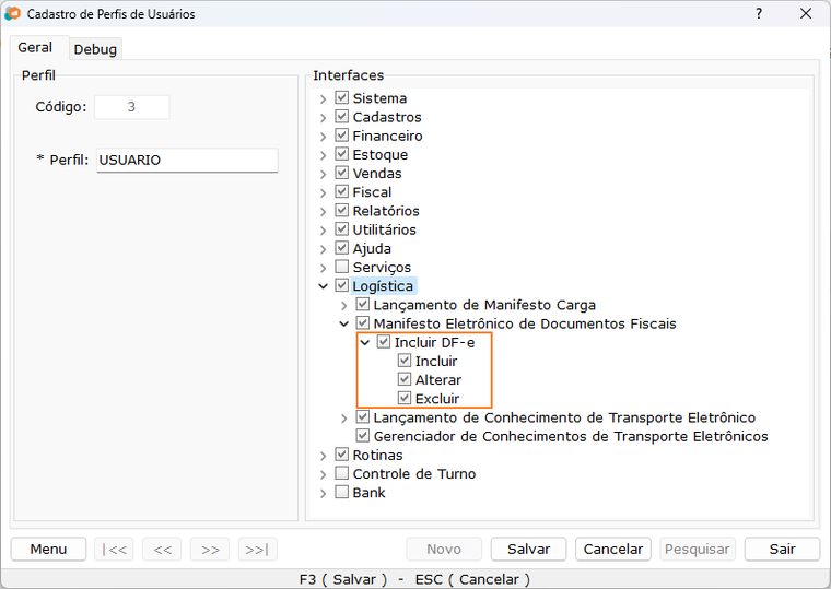 Incluirdfe