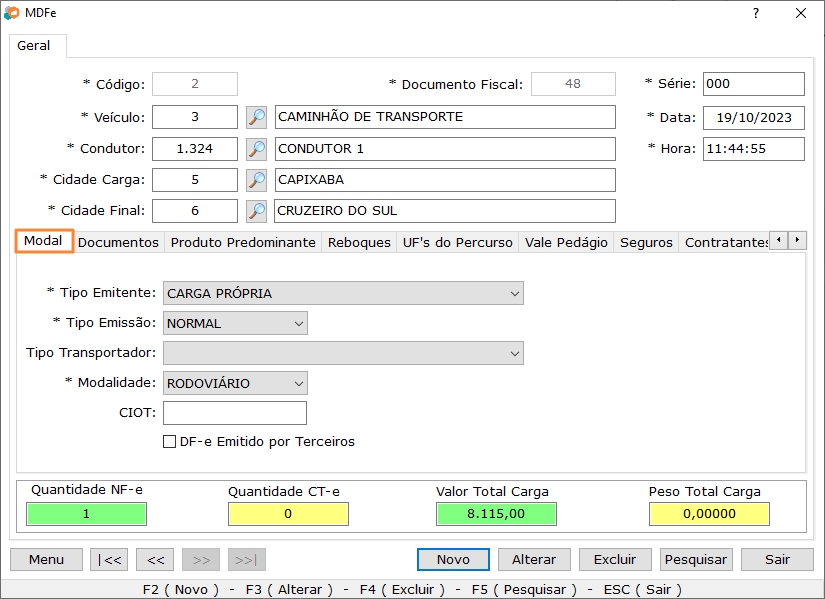 Dados Gerais