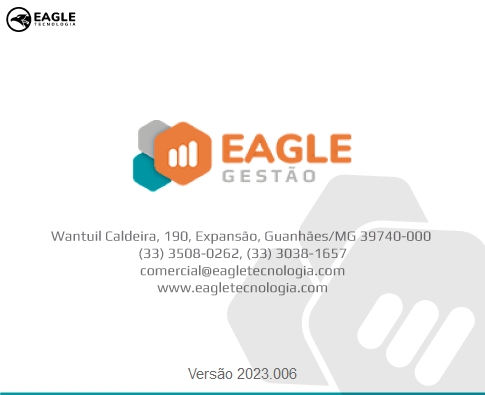 Tela de informações sobre o sistema
