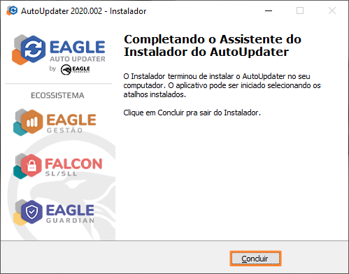 Concluindo a instalação